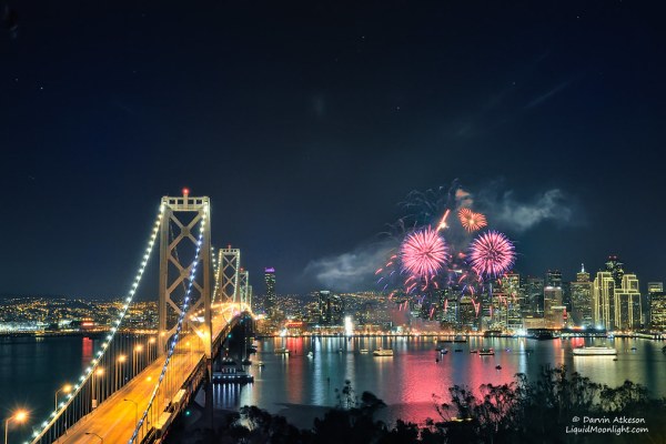 San Francisco in New Year's Eve 2012