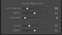 noise reduction box in lightroom 4