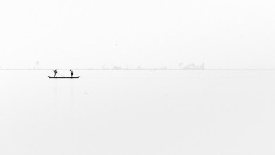 fishermen high key photography in natural light