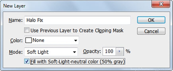 halo fix layer properties