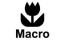 symbol of macro in digital cameras