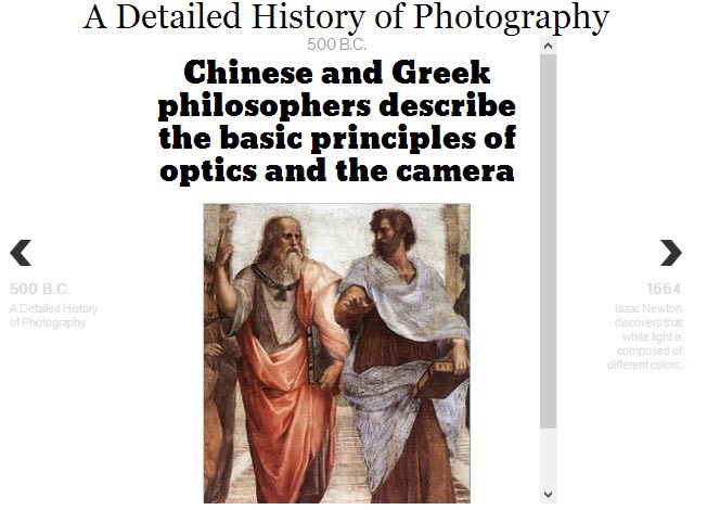 history of photography