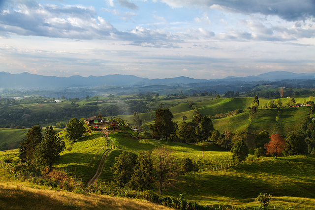 Colombian Landscape, Filandia, Quindio. -- Landscape photography tips