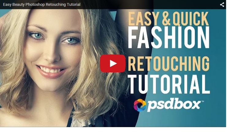 beauty retouching in photoshop by psdbox