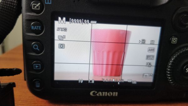 shutter speed settings on DSLR