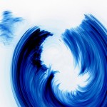 toss photo of blue light