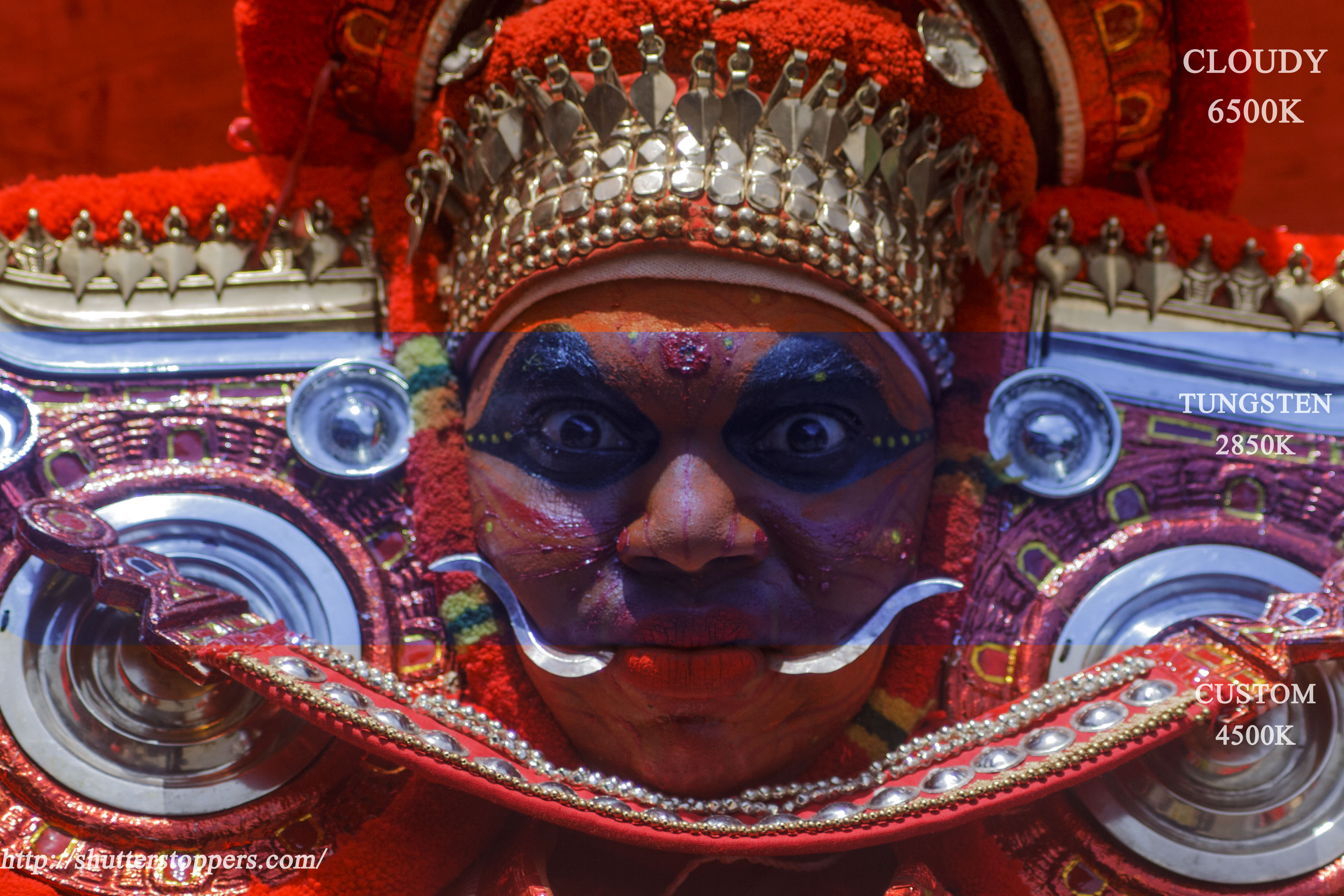 White balance comparison