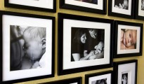 Photo frames on wall -- understanding photo papers