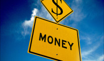 money sign board -- photography business