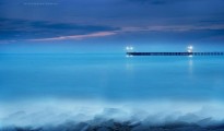 long exposure seascape photograph